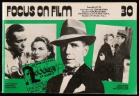 5z1291 FOCUS ON FILM English magazine June 1978 Humphrey Bogart in Casablanca & Maltese Falcon!