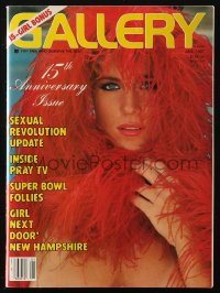 5z1511 GALLERY magazine January 1987 for men who deserve the best, contains nude images!