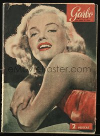 5z1271 GARBO Spanish magazine October 3, 1953 great cover portrait of sexy Marilyn Monroe!