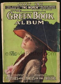 5z1359 GREEN BOOK ALBUM magazine July 1911 Ruth Chatterton's 1st Broadway play, Nance O'Neill cover!