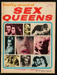 5z1361 HOLLYWOOD SEX QUEENS vol 1 no 1 magazine 1966 Jean Harlow, Rita Haywroth, Theda Bara & more!