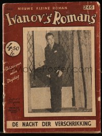 5z1252 IVANOV'S ROMANS Belgian digest magazine 1948 full-length Humphrey Bogart on the cover!
