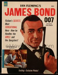 5z1371 JAMES BOND magazine 1964 Sean Connery as Ian Fleming's 007, exciting exclusive photos!