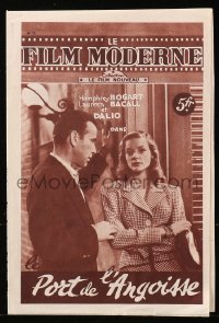 5z1287 LE FILM MODERNE French magazine 1948 Humphrey Bogart & Lauren Bacall in To Have & Have Not!