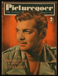 5z1308 PICTUREGOER English magazine April 30, 1938 temptations Clark Gable has faced in Hollywood!