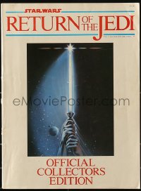 5z1433 RETURN OF THE JEDI magazine 1983 official collectors edition, filled with many color images!