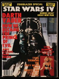 5z1460 STARBLAZER magazine Summer 1985 special collectors edition on George Lucas' Star Wars IV!