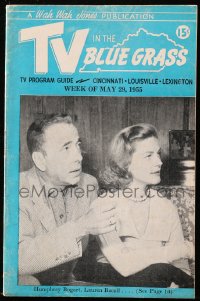 5z1332 TV IN THE BLUE GRASS digest magazine May 29, 1955 Humphrey Bogart & Lauren Bacall on cover!
