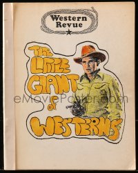 5z1470 WESTERN REVUE magazine May 1978 Stephanie Russell art, The Little Giant of Westerns!