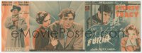 5z0987 FURY 6pg Spanish herald 1939 different images of Spencer Tracy & pretty Sylvia Sidney!