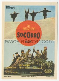 5z1012 HELP Spanish herald 1965 The Beatles, John, Paul, George & Ringo, cool different tank image!