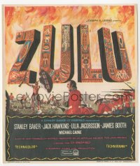 5z1246 ZULU Spanish herald 1964 Stanley Baker & Michael Caine English classic, different Mac art!