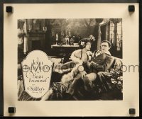 5z0387 BEAU BRUMMEL 2 deluxe 10x12 stills 1924 great images of John Barrymore & pretty Irene Rich!