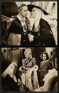 5z0357 ROMEO & JULIET 8 deluxe 10x13 stills 1936 Norma Shearer & Leslie Howard, Shakespeare