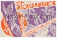 5z0448 BELOVED BACHELOR herald 1931 Paul Lukas is a great lover & charming rascal!
