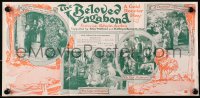 5z0449 BELOVED VAGABOND herald 1915 Edwin Arden in a six-part American drama in color, ultra rare!