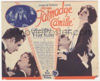 5z0474 CAMILLE herald 1927 Norma Talmadge & Gilbert Roland in the stage's outstanding love story!