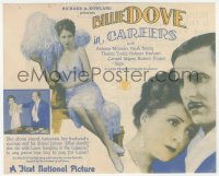 5z0480 CAREERS herald 1929 Billie Dove is willing to sleep with rich creep to help husband's career!