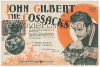 5z0503 COSSACKS herald 1928 different images of John Gilbert & pretty Renee Adoree, rare!