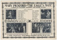 5z0533 EAGLE'S MATE herald 1914 Mary Pickford, the world's foremost motion picture star, very rare!