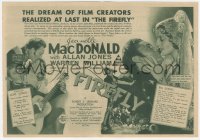 5z0552 FIREFLY herald 1937 art & photos of sexy Jeanette MacDonald, romance & music!
