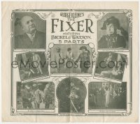 5z0554 FIXER herald 1915 George Bickel can fix anything, Harry Watson the alleged diplomat, rare!