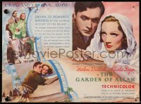 5z0567 GARDEN OF ALLAH herald 1936 different images of Marlene Dietrich & Charles Boyer, very rare!