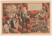 5z0569 GENERAL CRACK herald 1929 great images of mercenary John Barrymore & gypsy wife Marian Nixon!