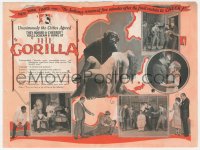 5z0583 GORILLA stage play herald 1925 cool images, thrilling, chilling, killing, mystery, rare!