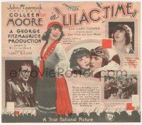 5z0653 LILAC TIME herald 1928 British flyer Gary Cooper loves French Colleen Moore in WWI!