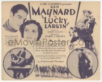 5z0671 LUCKY LARKIN herald 1930 Ken Maynard & his horse Tarzan with pretty Nora Lane, ultra rare!