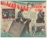 5z0716 PHANTOM CITY herald 1928 cowboy Ken Maynard in a REAL western adventure, rare!