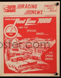 5z0733 RED LINE 7000 herald 1965 Howard Hawks, James Caan, car racing art, meet the special breed!