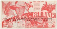 5z0735 RED RIDER herald 1934 Buck Jones, Marion Shilling, Universal cowboy serial, very rare!