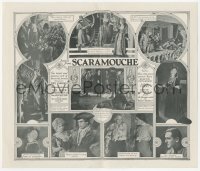 5z0758 SCARAMOUCHE herald 1923 Ramon Novarro, Rafael Sabatini, directed by Rex Ingram, rare!
