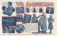 5z0845 WE AMERICANS herald 1928 Patsy Ruth Miller in a story of Jewish assimilation into America!
