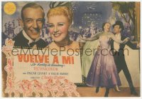 5z0898 BARKLEYS OF BROADWAY 4pg Spanish herald 1950 different images of Fred Astaire & Ginger Rogers!
