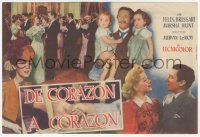 5z0909 BLOSSOMS IN THE DUST 4pg Spanish herald 1941 Greer Garson & Walter Pidgeon, different images!