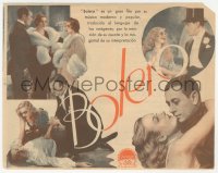 5z0911 BOLERO 4pg Spanish herald 1934 full-length George Raft dancing with sexy Carole Lombard!