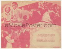 5z1220 WEDDING NIGHT 4pg Spanish herald 1935 different images of Gary Cooper & Anna Sten, rare!