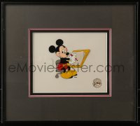 6a0111 MICKEY MOUSE animation cel 1989 Disney, at drawing board with pencil, from MGM grand opening!
