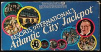 6a0114 ATLANTIC CITY JACKPOT board game 1982 Resorts International Casino & Hotel gambling tie-in!