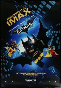6a0375 LEGO BATMAN MOVIE IMAX DS bus stop 2017 always be yourself, unless you can be Batman!