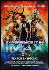 6a0383 THOR RAGNAROK DS bus stop 2017 montage of Chris Hemsworth in the title role with top cast!