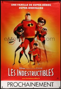 6a0517 INCREDIBLES DS French 1p 2004 Disney/Pixar animated superhero family, different!