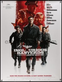 6a0518 INGLOURIOUS BASTERDS French 1p 2009 Quentin Tarantino, Nazi-killer Brad Pitt & top cast!