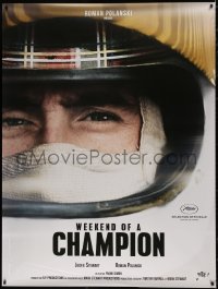 6a0542 WEEKEND OF A CHAMPION French 1p 2013 really cool artwork of F1 racer Jackie Stewart!