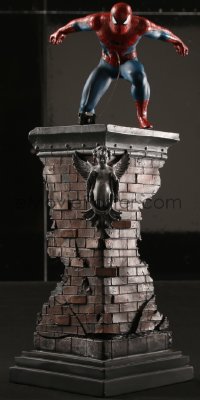 6a0131 SPIDER-MAN Bowen Designs Amazing Spider-man collectible figure 2001 Marvel Comics, cool!