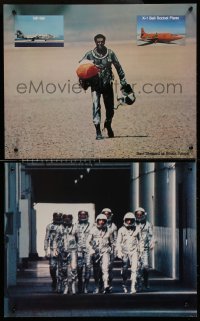 6a0099 RIGHT STUFF 2 color 16x20 stills 1983 great images of first astronauts Ed Harris, Scott Glenn!
