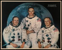 6a0077 APOLLO 11 16x20 special poster 1969 portrait of Armstrong Aldrin, Collins, NASA moon landing!